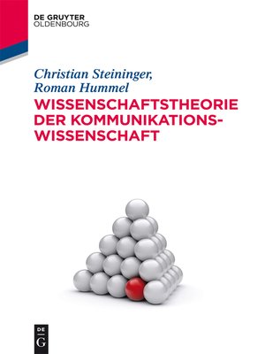 cover image of Wissenschaftstheorie der Kommunikationswissenschaft